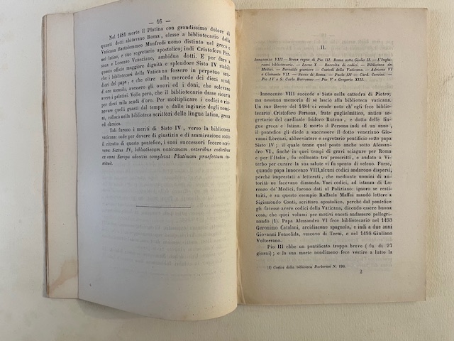 La Biblioteca Vaticana dalla sua origine fino al presente
